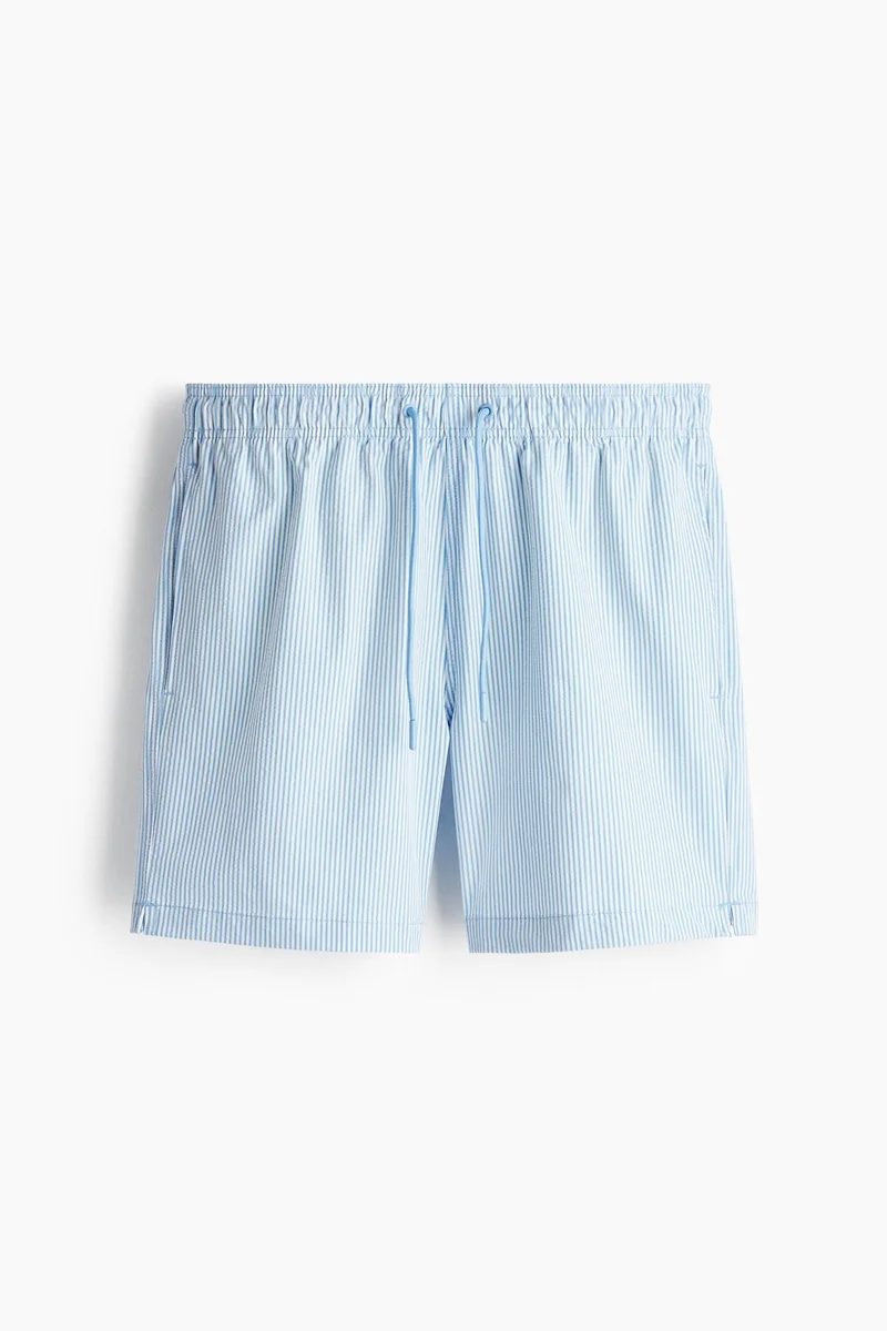 H&M  Seersucker swim shorts for Men | Best Price UAE